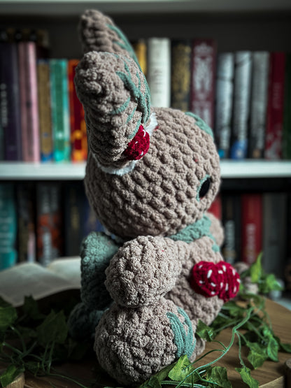 Forest Moth Cryptid Plush | Handmade Woodland Familiar