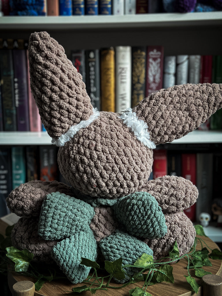 Forest Moth Cryptid Plush | Handmade Woodland Familiar