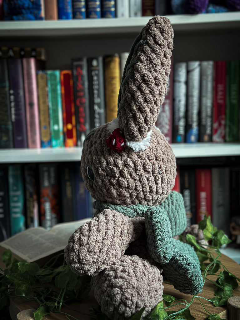 Forest Moth Cryptid Plush | Handmade Woodland Familiar