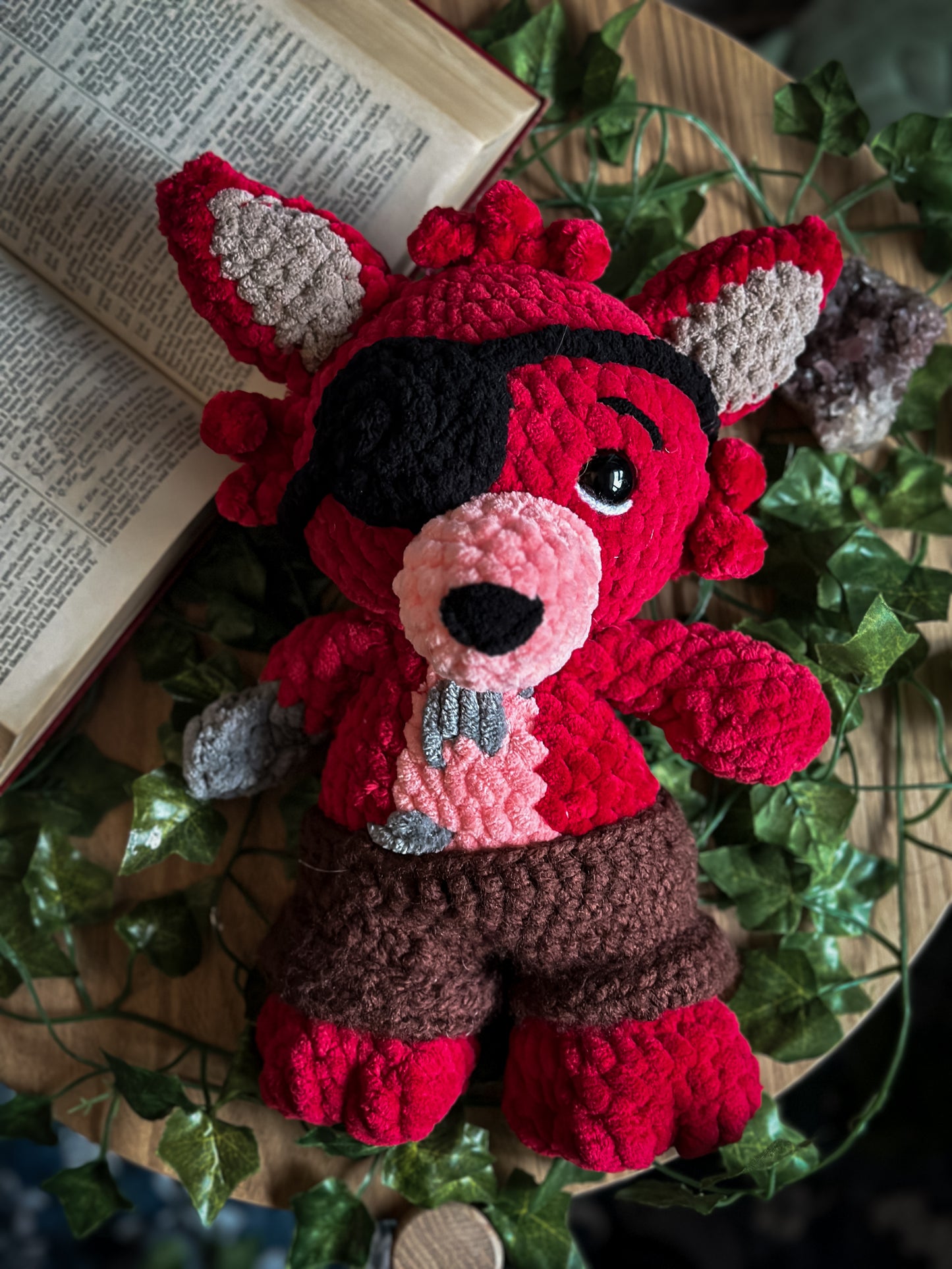 Five Nights at Freddy’s Inspired Plush Bundle – Crochet Fandom Familiars (Set of 4)