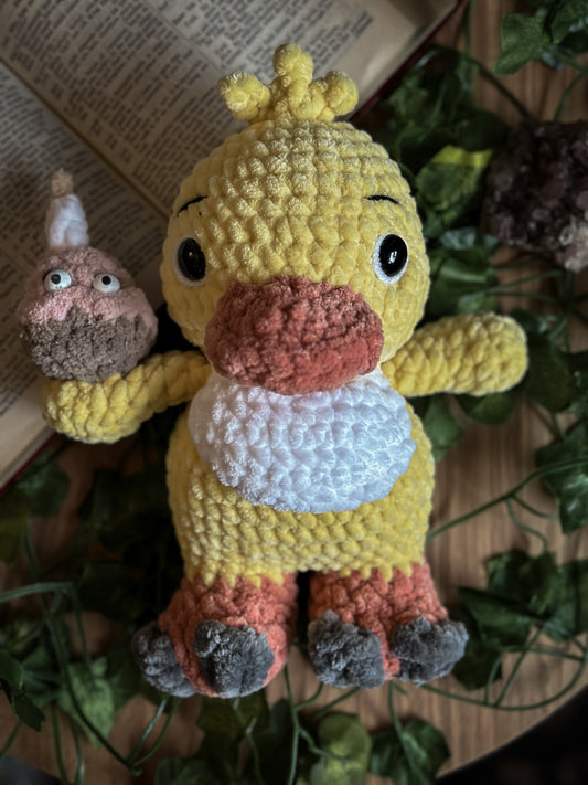 Chica Plush | Five Nights at Freddy’s Inspired Crochet Familiar