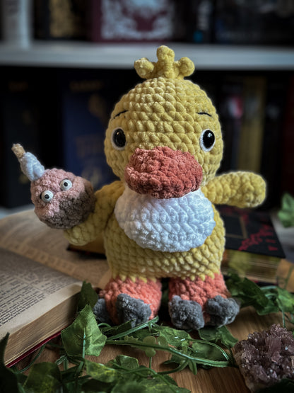 Chica Plush | Five Nights at Freddy’s Inspired Crochet Familiar