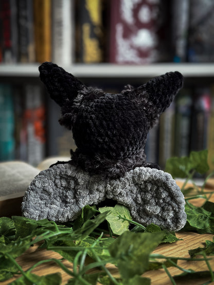 Peluche Mothman | Familier cryptide fait main